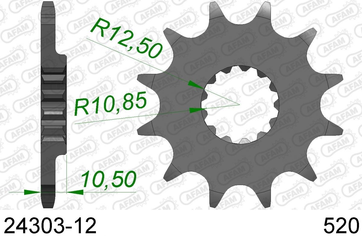FRONT 12T, 520