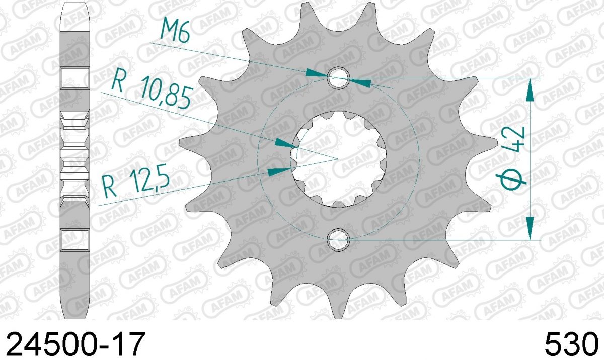 FRONT 17T, 530
