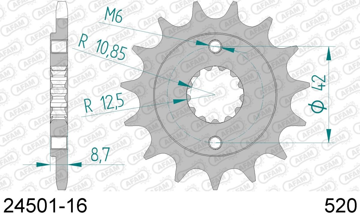 FRONT 16T, 520