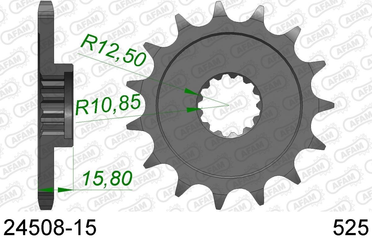 FRONT 15T, 525