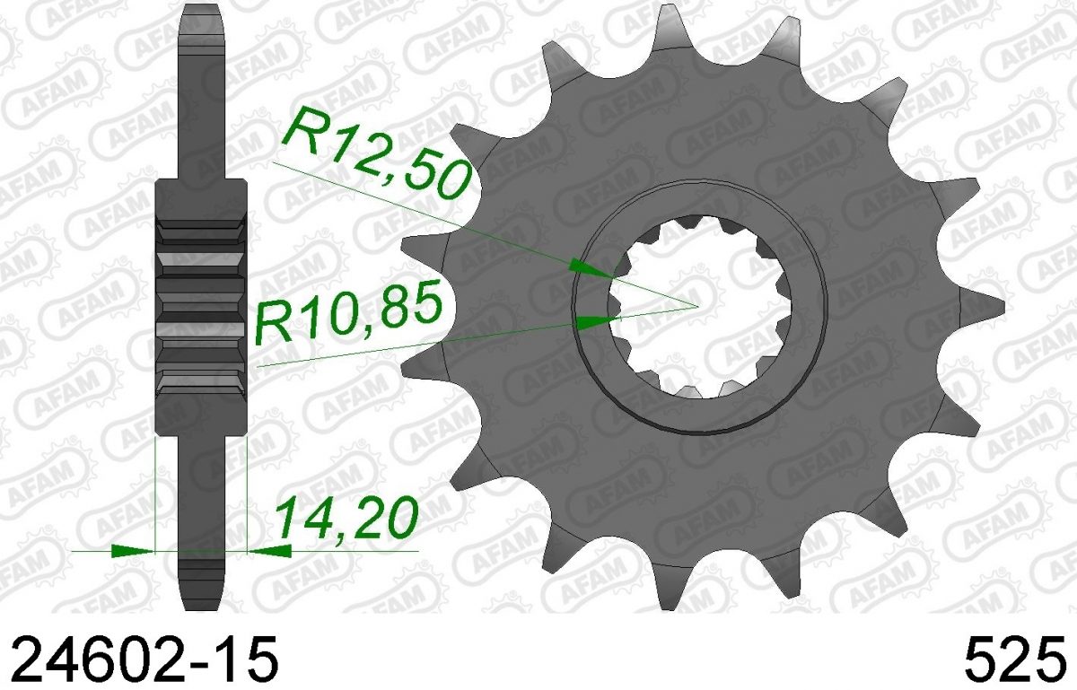 FRONT 15T, 525
