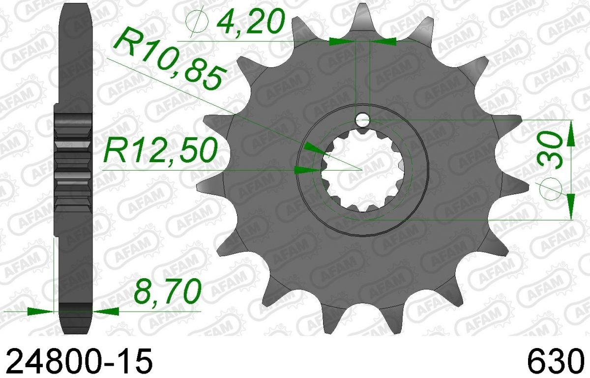 FRONT 15T, 630