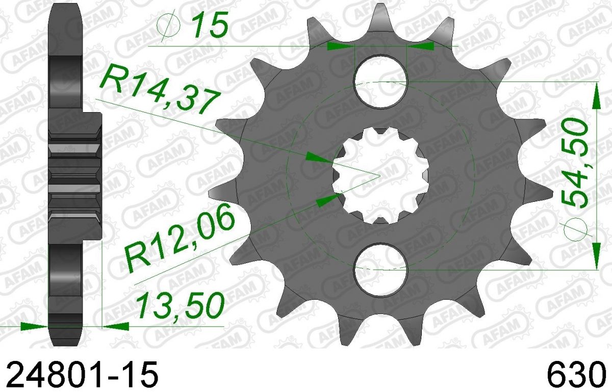 FRONT 15T, 630