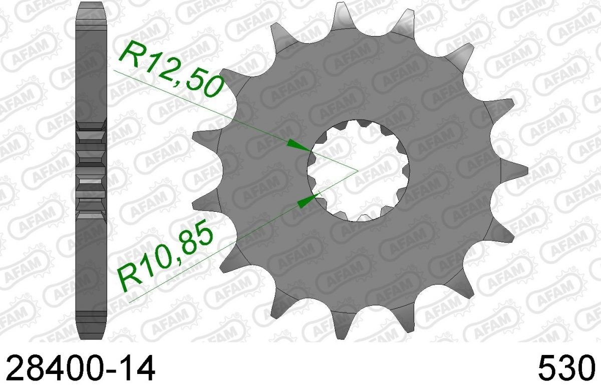 FRONT 14T, 530