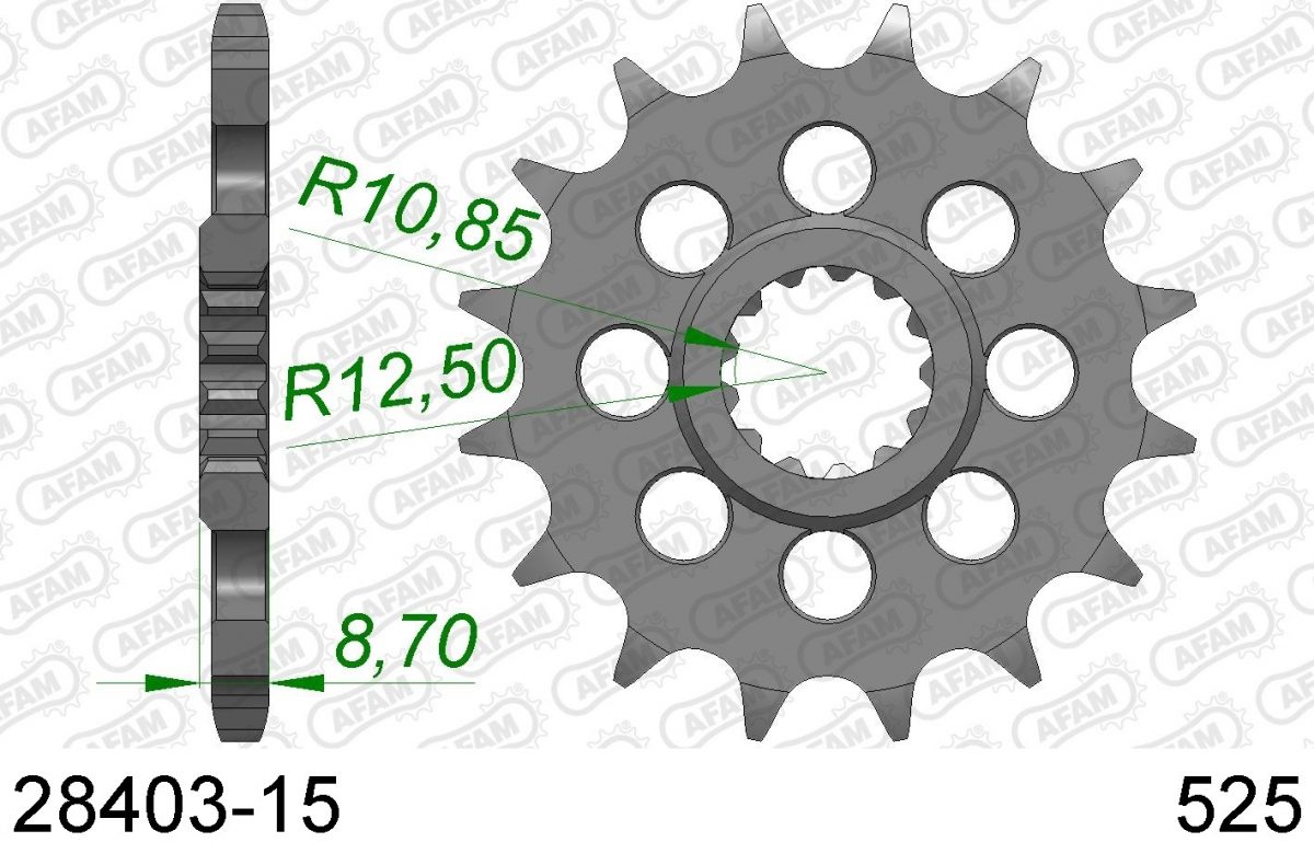 FRONT 15T, 525
