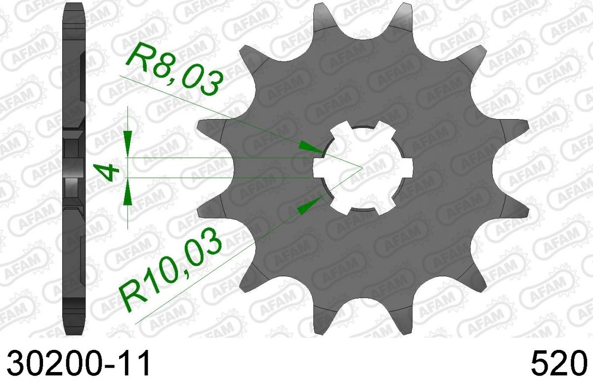 FRONT 11T, 520