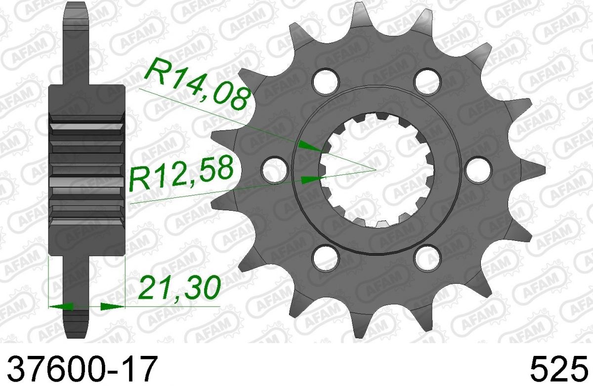 FRONT 17T, 525