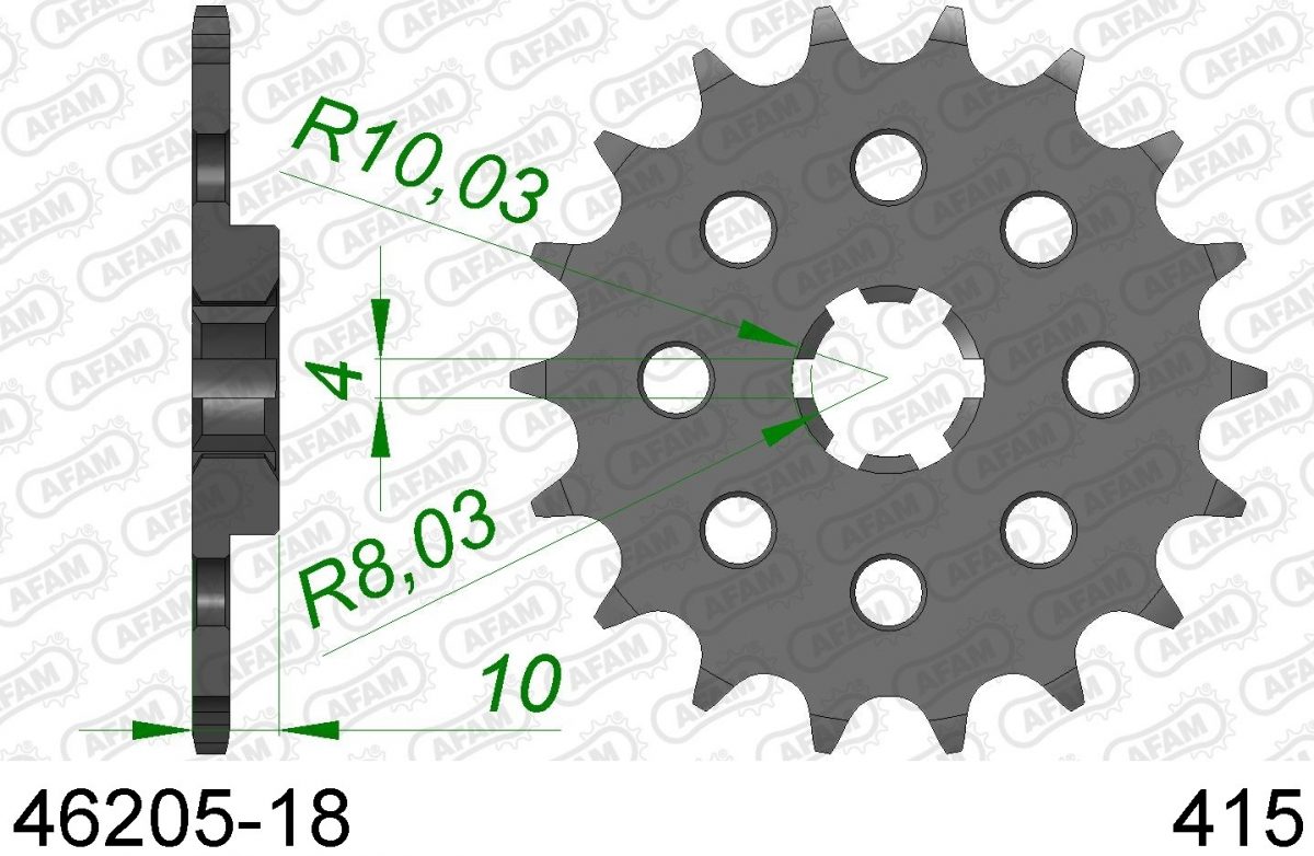 FRONT 18T, 415