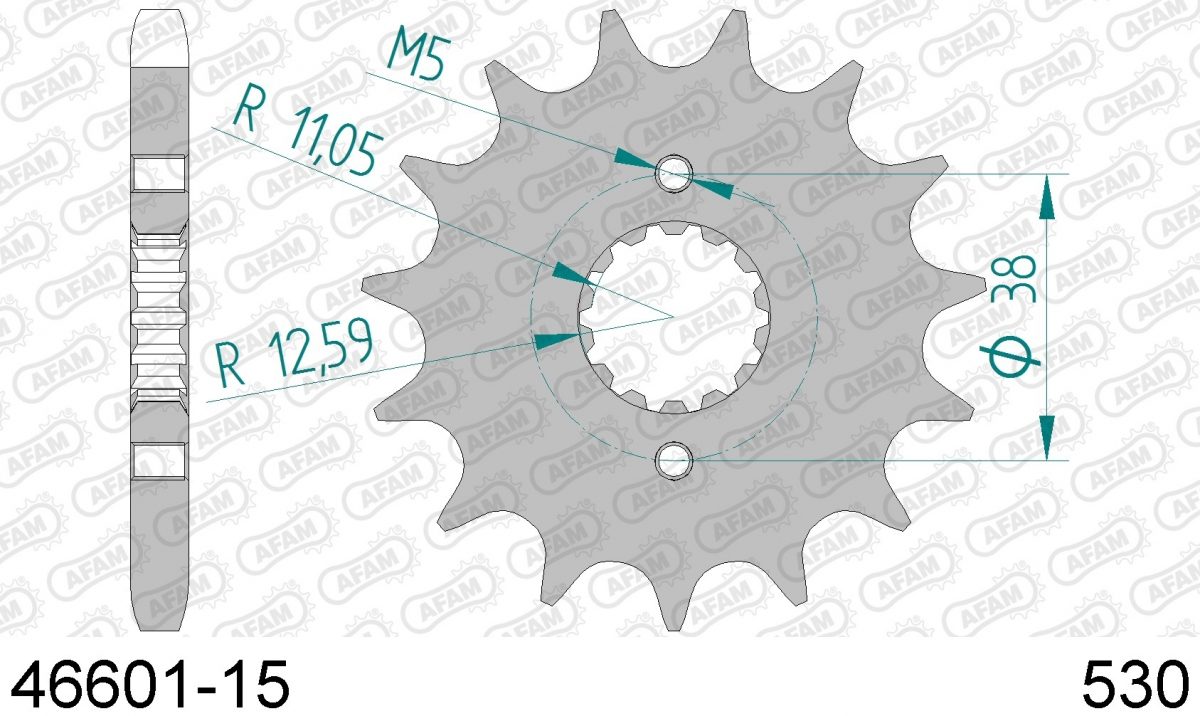 FRONT 15T, 530