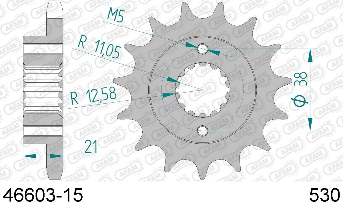 FRONT 15T, 530