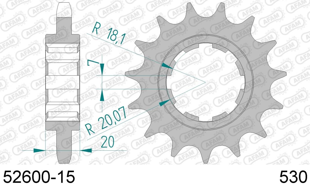 FRONT 15T, 530