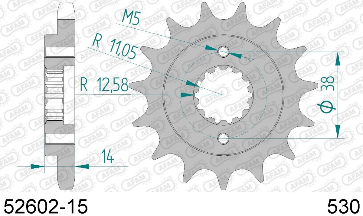 FRONT 15T, 530