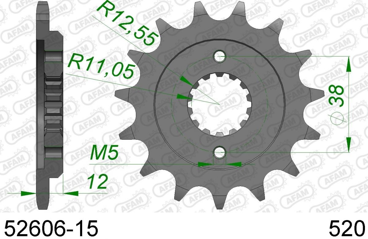 FRONT 15T, 520