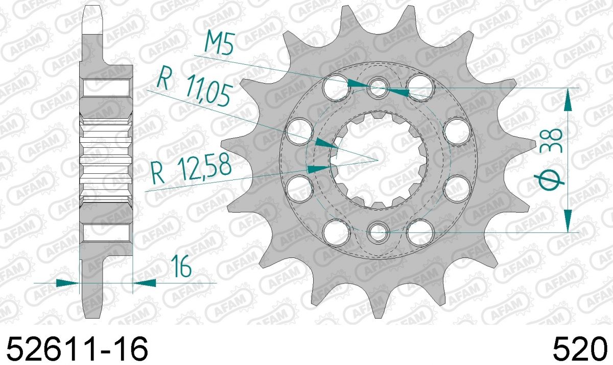 FRONT 16T, 520