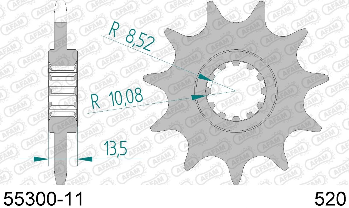 FRONT 11T, 520
