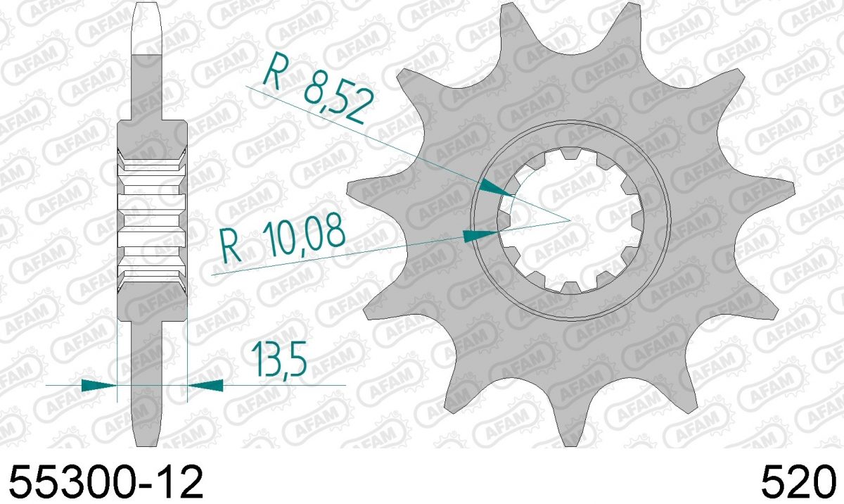 FRONT 12T, 520