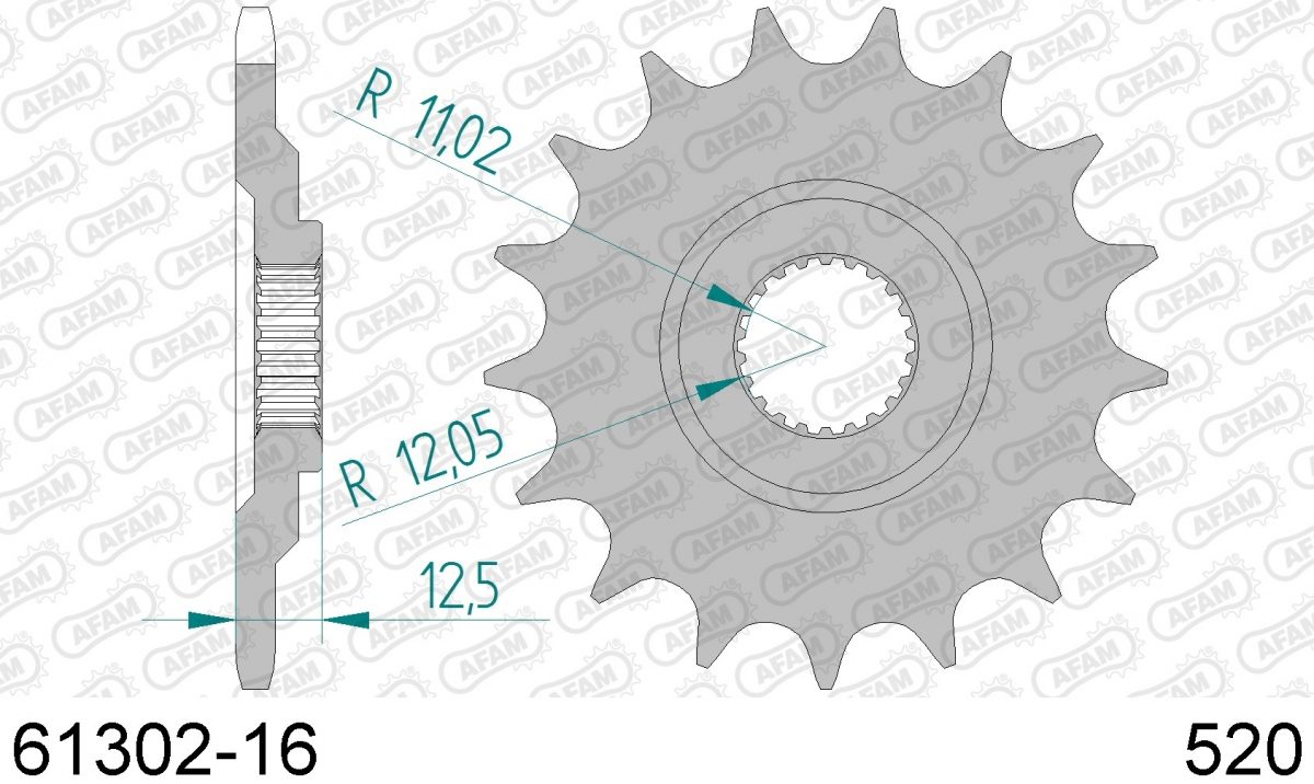 FRONT 16T, 520