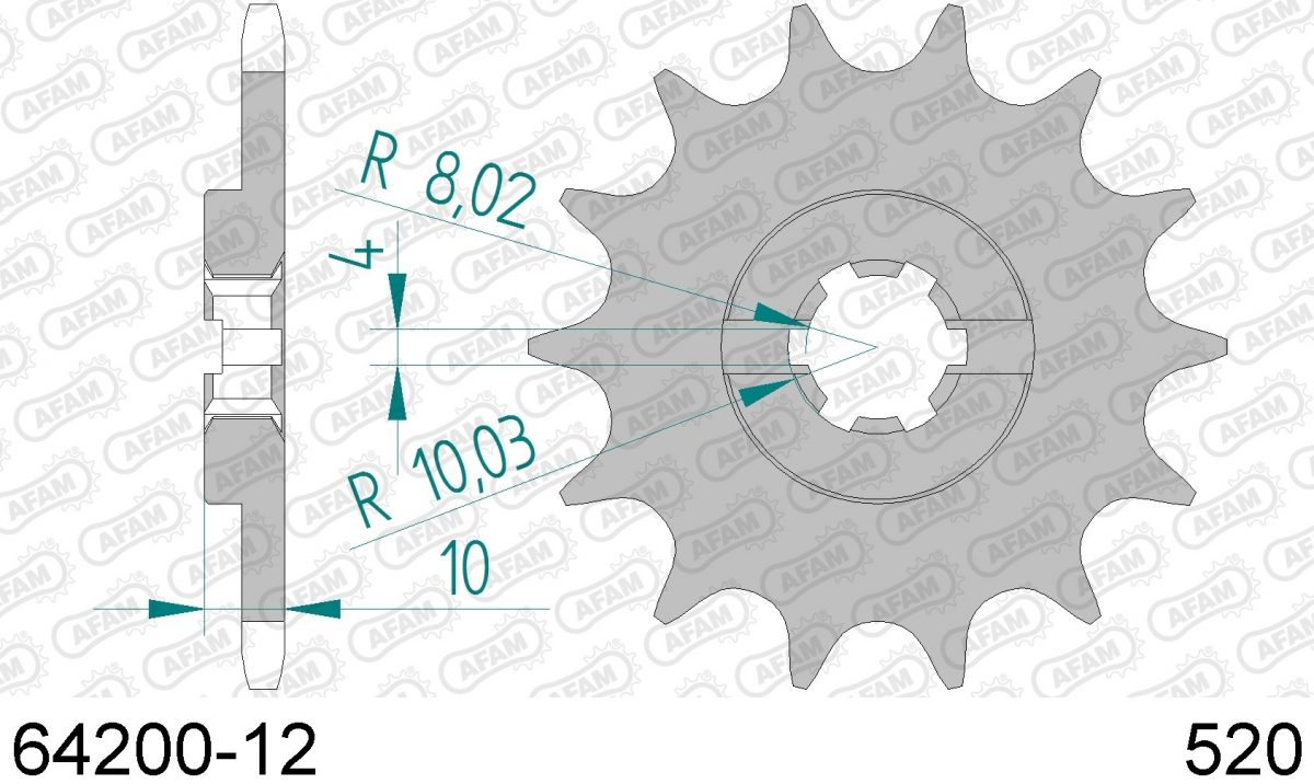 FRONT 12T, 520