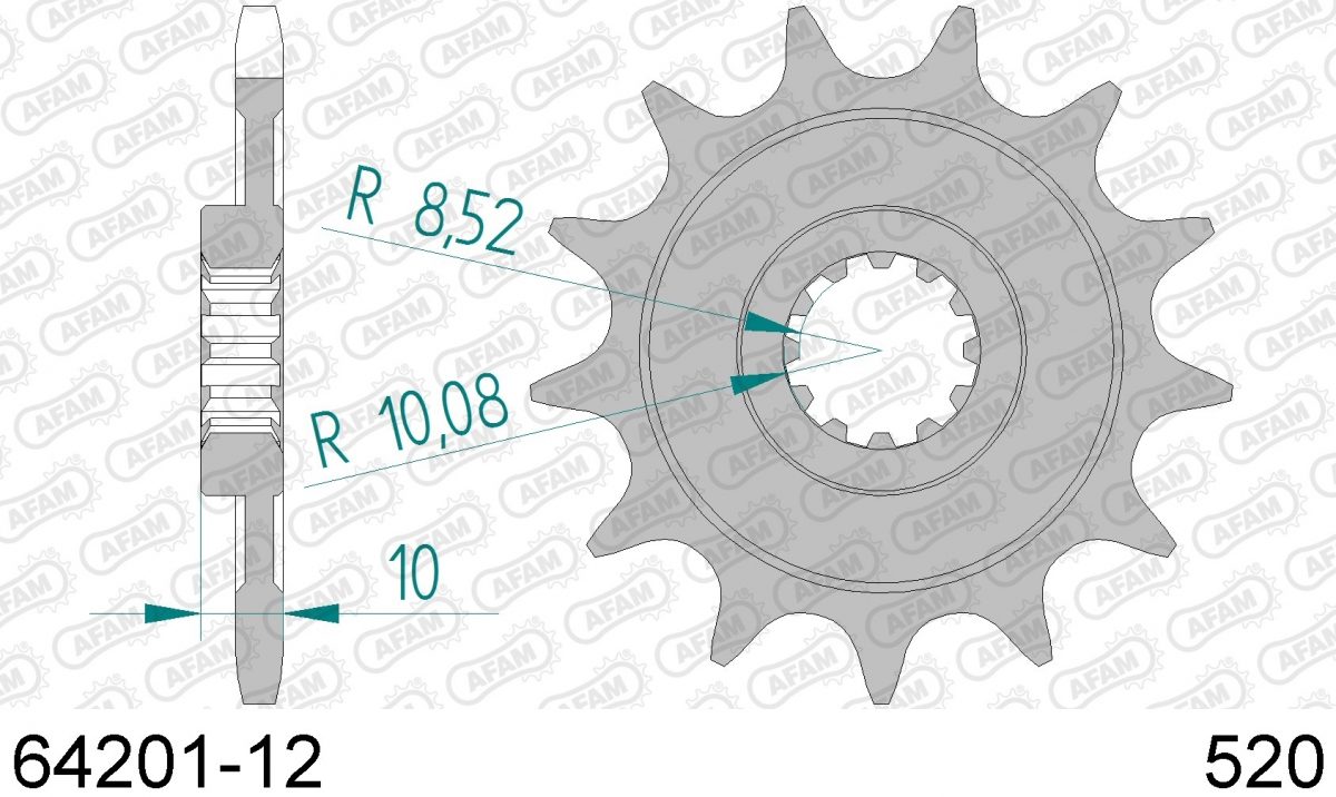 FRONT 12T, 520