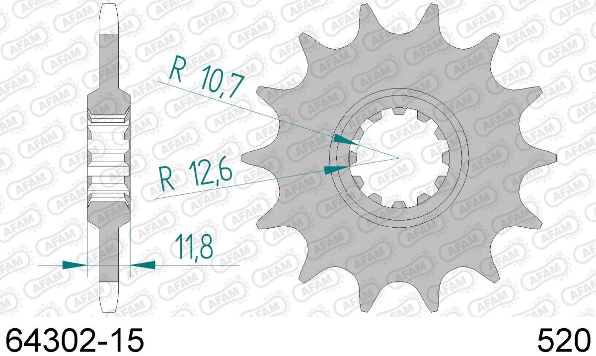FRONT 15T, 520