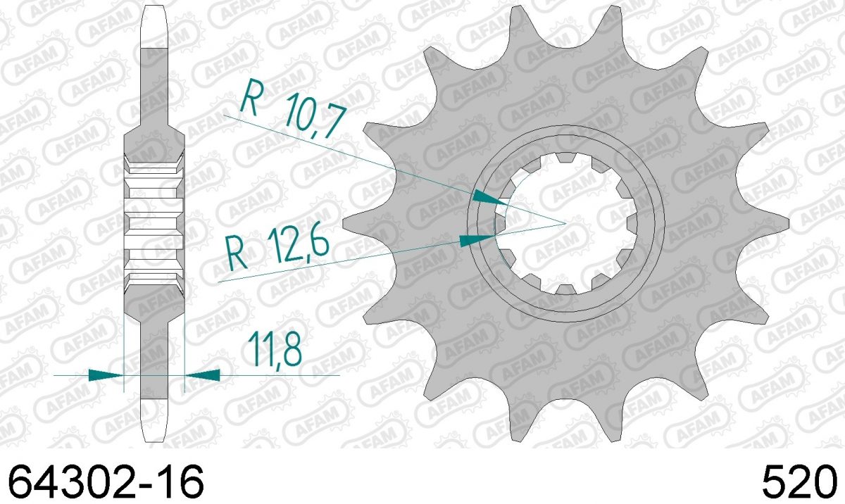 FRONT 16T, 520