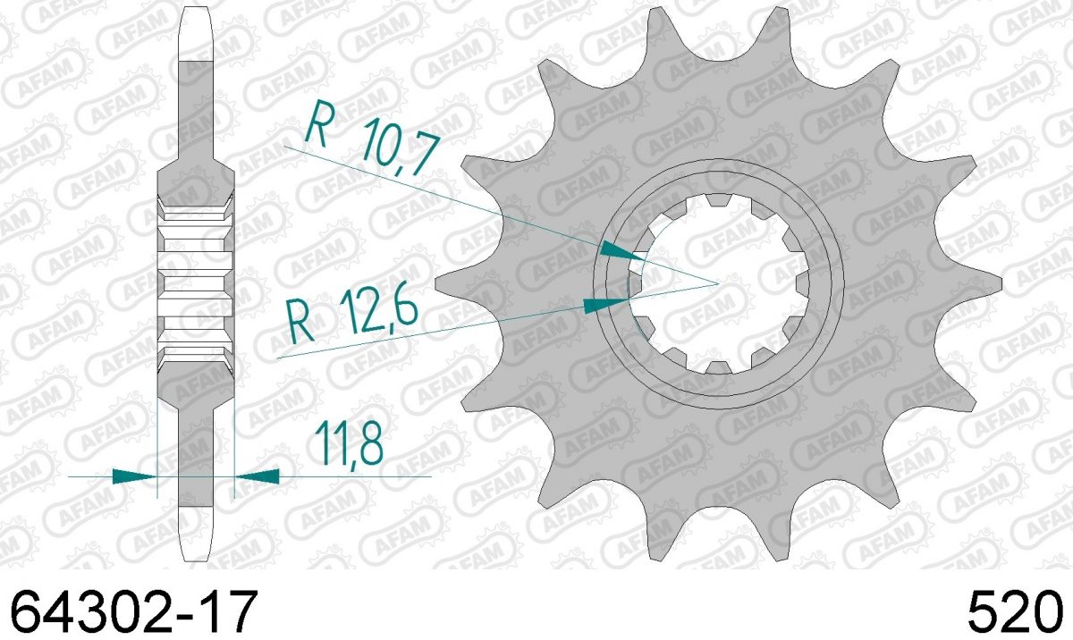 FRONT 17T, 520