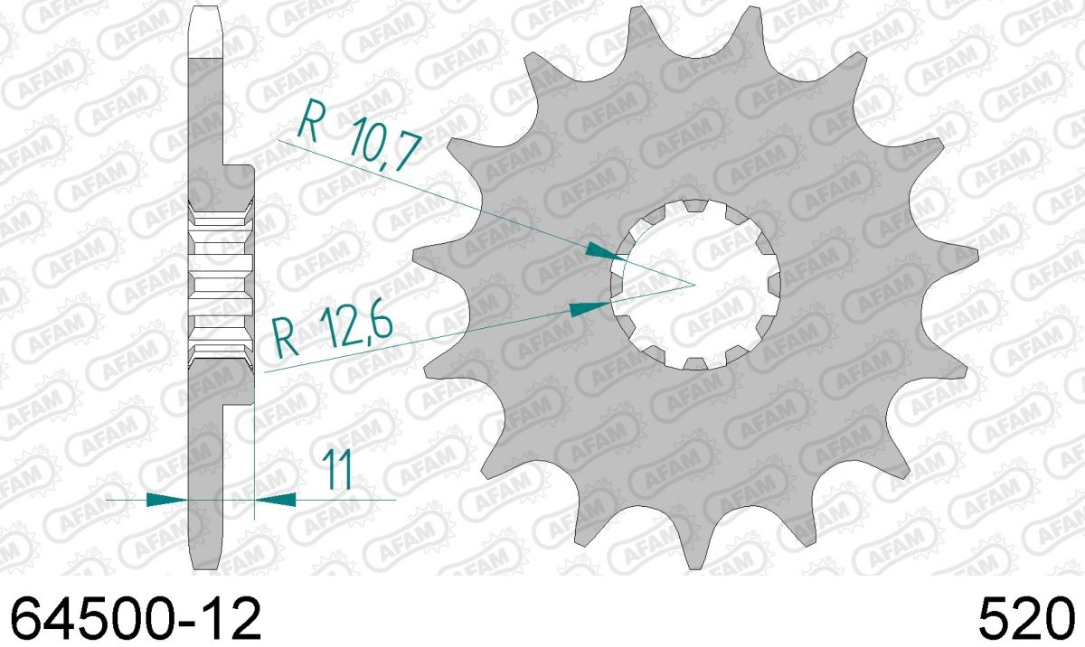 FRONT 12T, 520