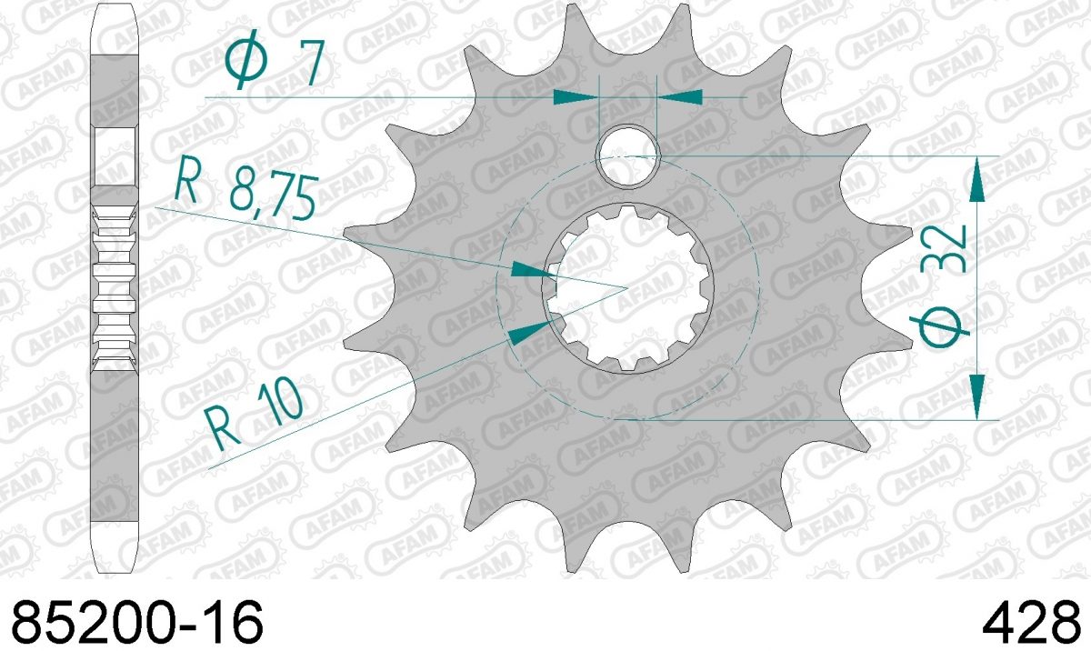 FRONT 16T, 428