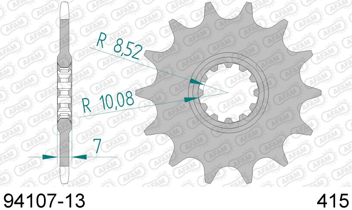 FRONT 13T, 415