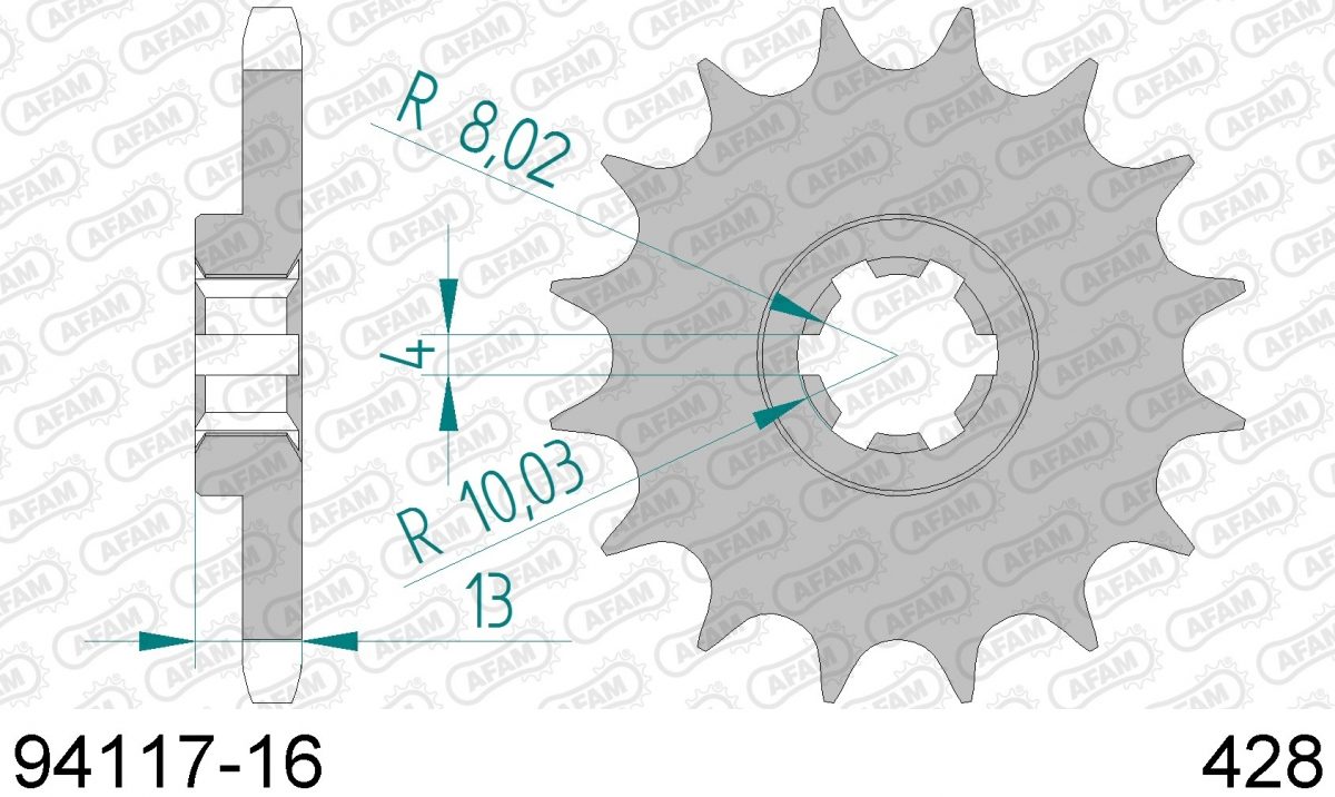 FRONT 16T, 428