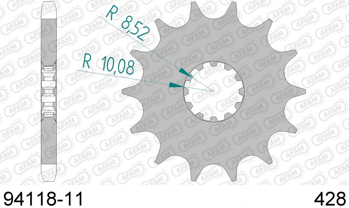 FRONT 11T, 428