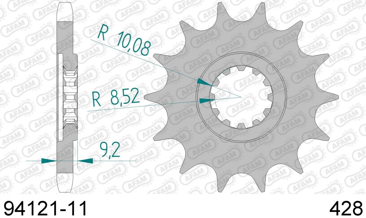 FRONT 11T, 428