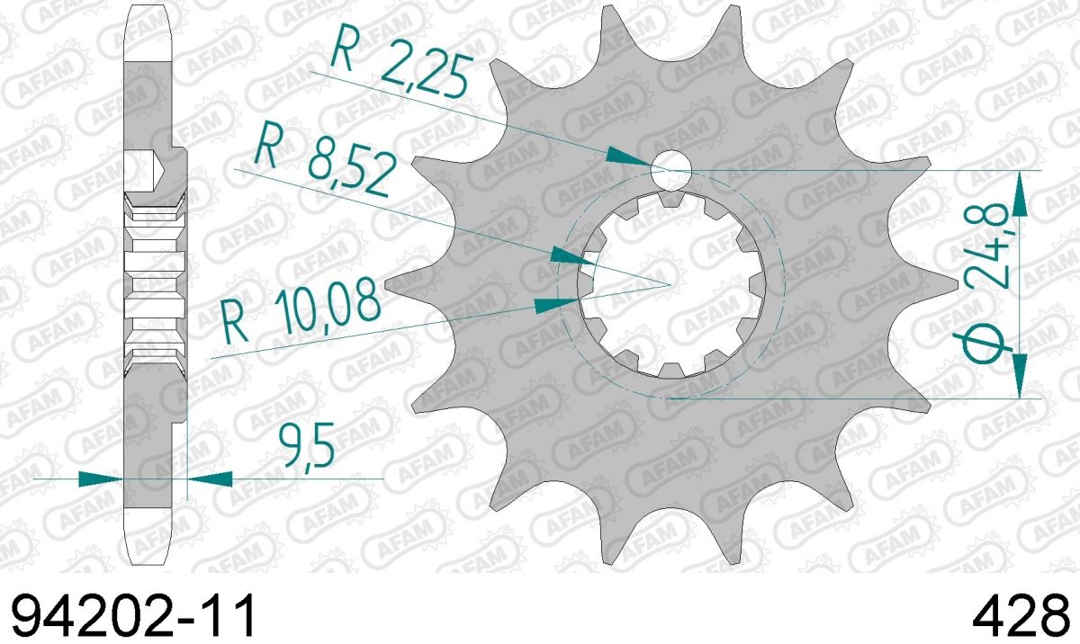 FRONT 11T, 428