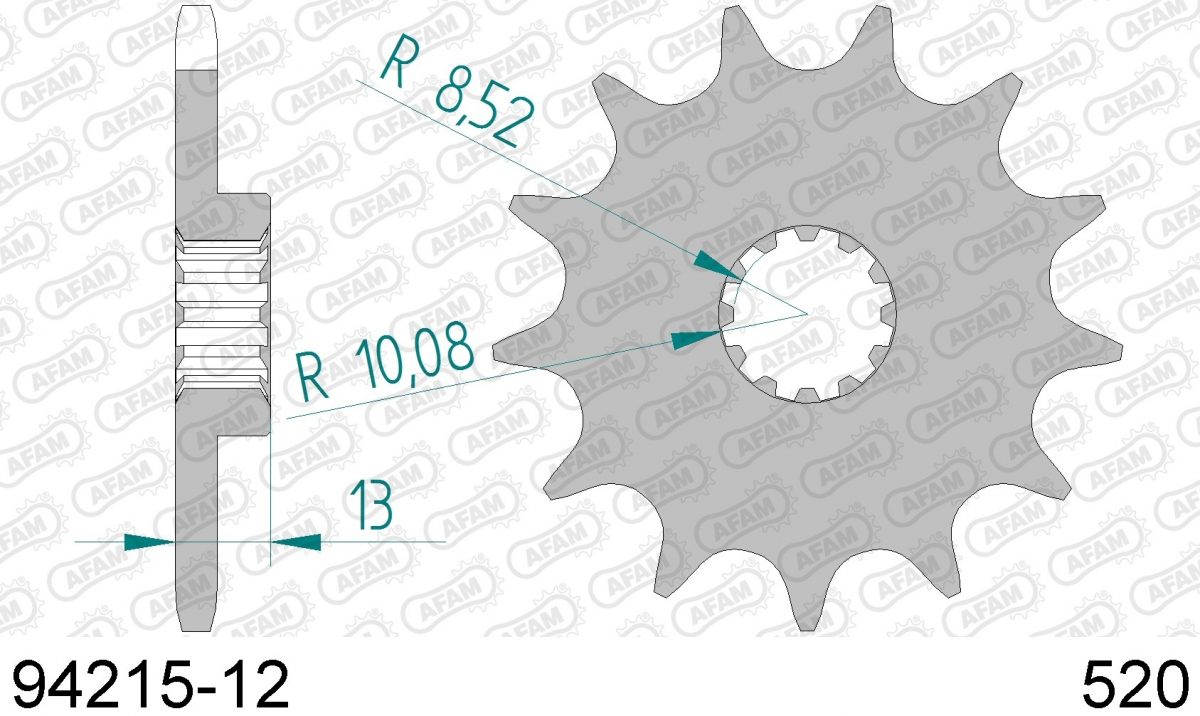 FRONT 12T, 520