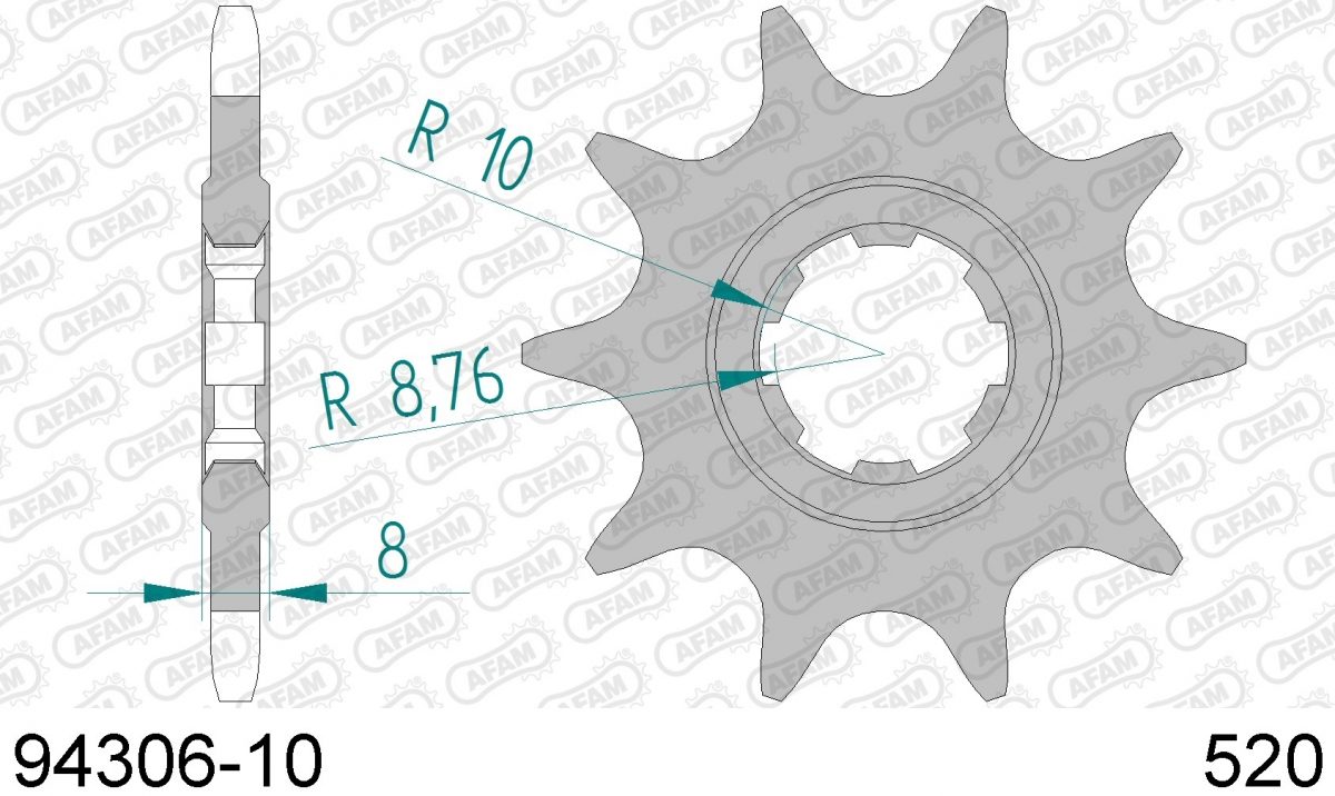 FRONT 10T, 520