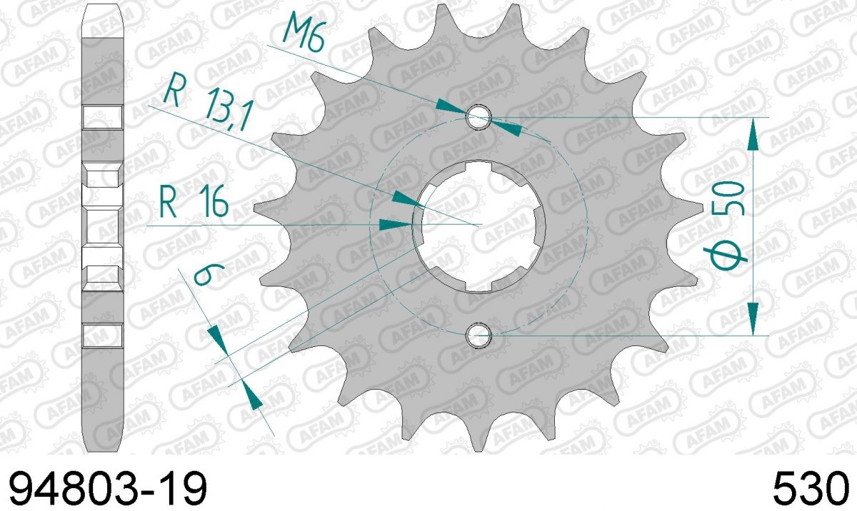 FRONT 19T, 530