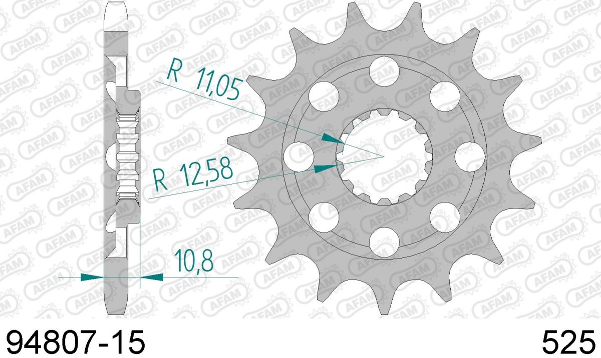 FRONT 15T, 525