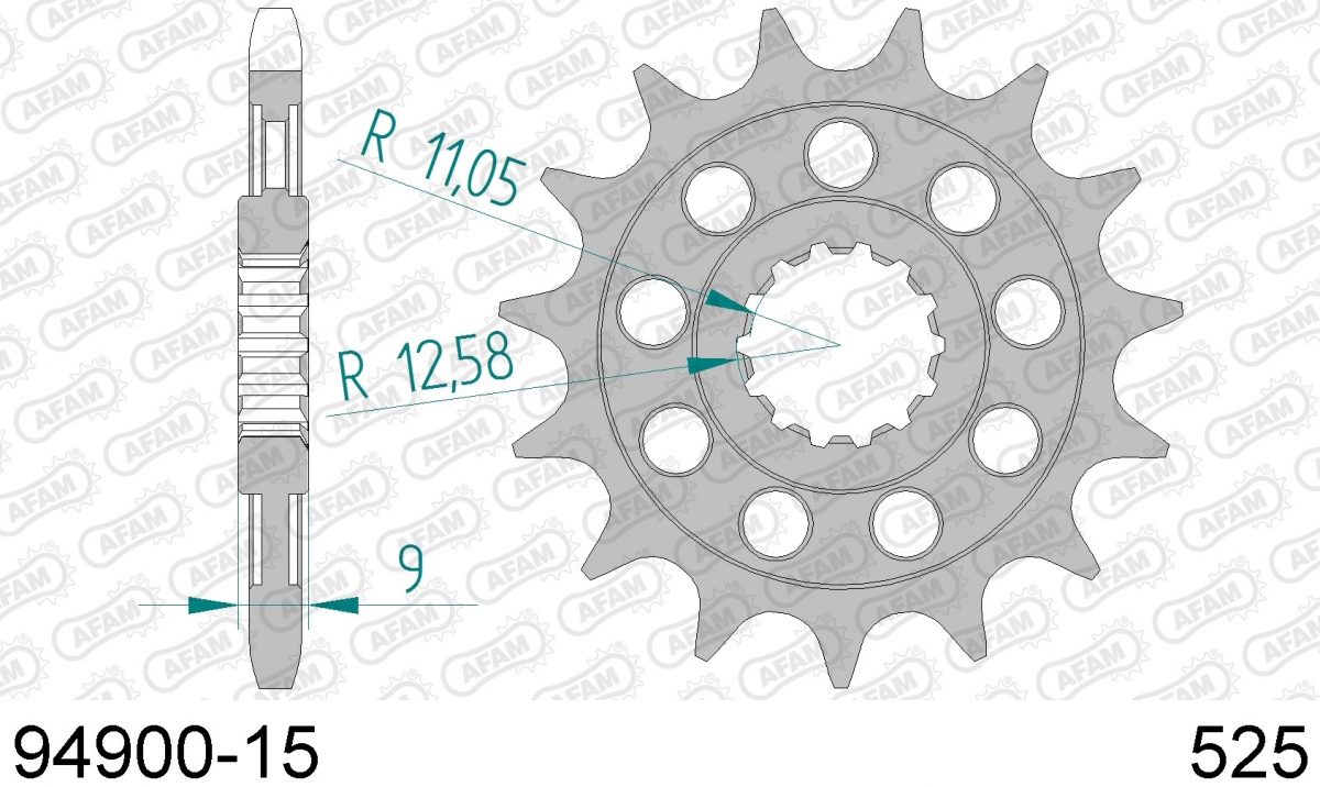 FRONT 15T, 525