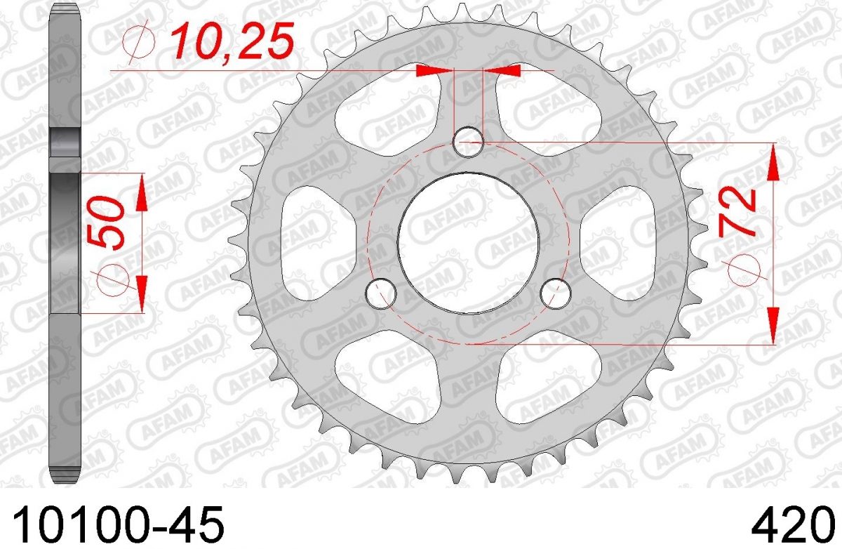 REAR STEEL 45T, 420