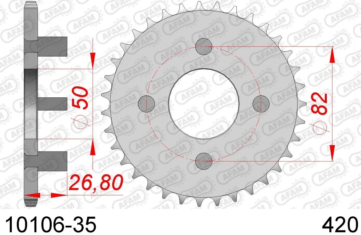 REAR STEEL 35T, 420