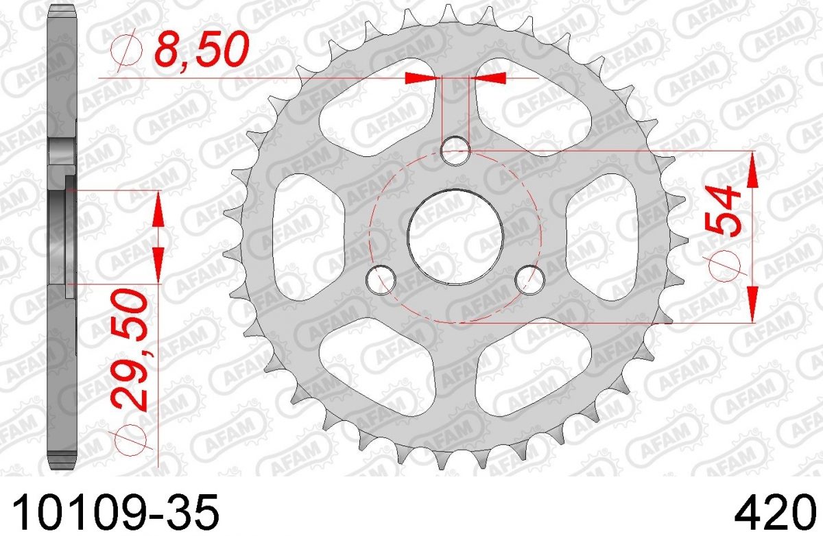 REAR STEEL 35T, 420