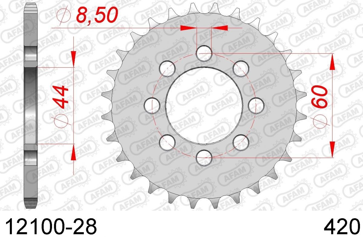 REAR STEEL 28T, 420