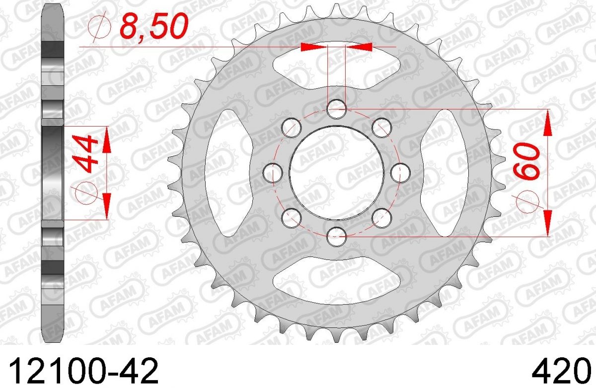 REAR STEEL 42T, 420