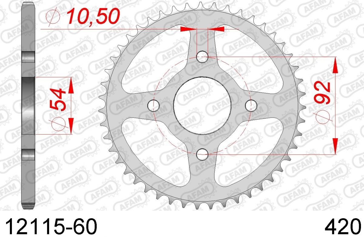 REAR STEEL 60T, 420