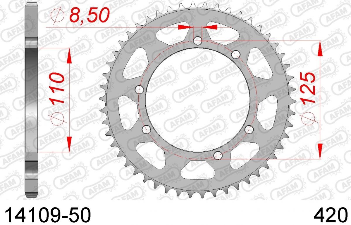 REAR STEEL 50T, 420