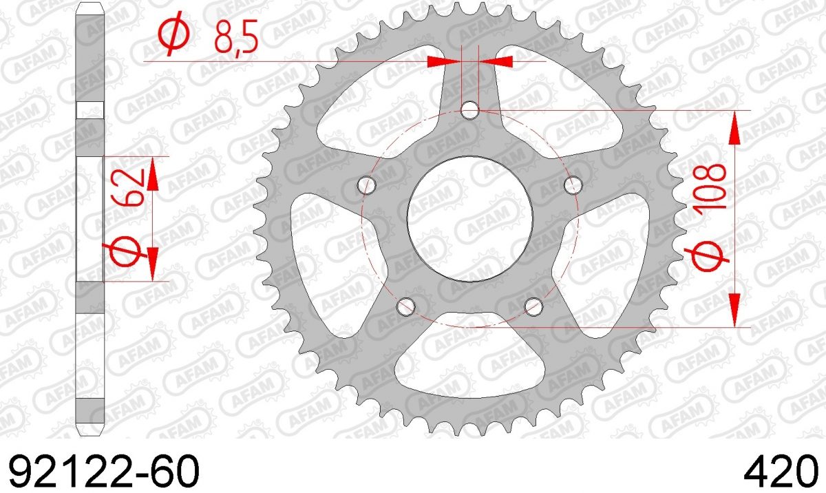 REAR STEEL 60T, 420