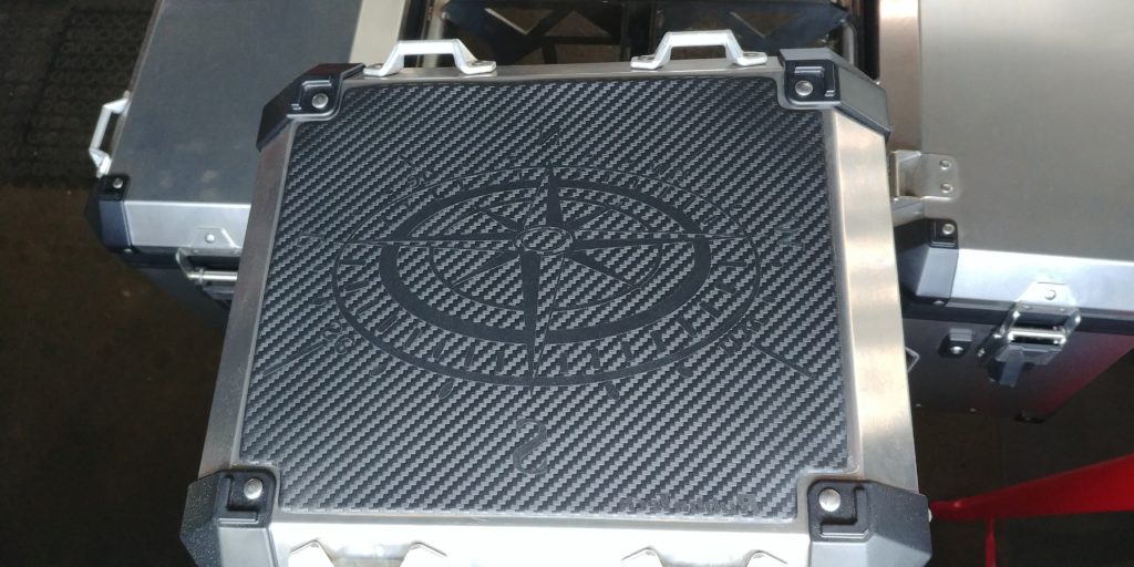 BMW topkoffer drager pad foto 2