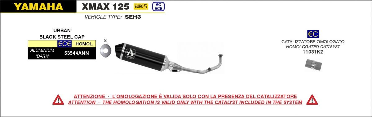 URBAN ALUMINIUM DARK WITH DARK END CAP EEC