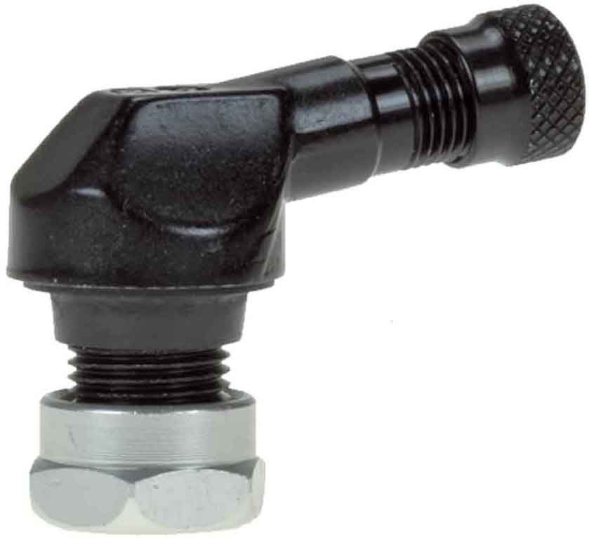 BLACK 8.3MM SAFETY TUBELESS VALVES (2)