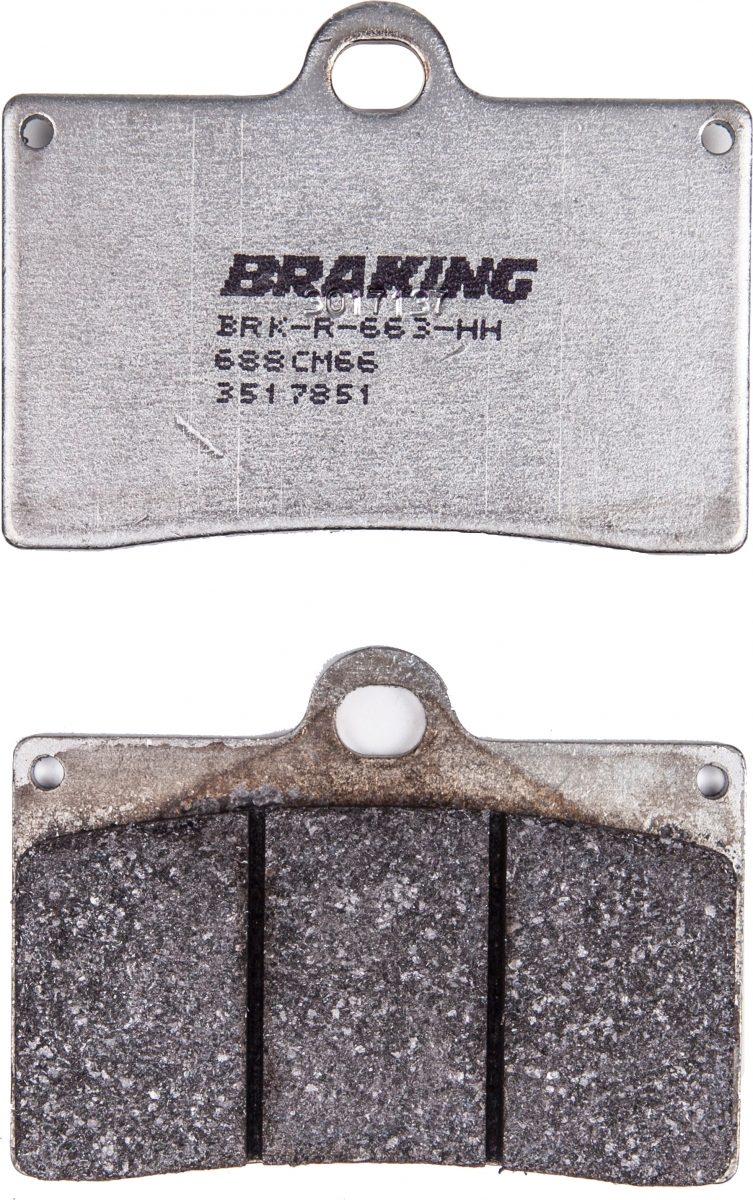 688 CM66 BRAKE PADS SEMI METALLIC